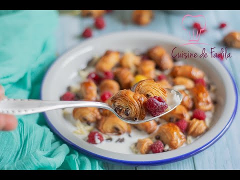 mini pains au chocolat façon céréales