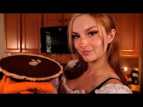 ASMR Baker Bewitches You | Face Touching, Unintelligible Whispers, Hand Movements & More