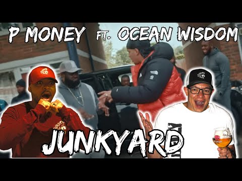 THIS WAS INSANE!!! | Americans React to P Money x Whiney ft Ocean Wisdom - Junkyard