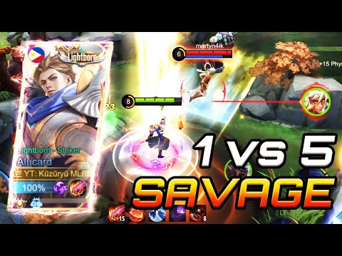 ALUCARD 1 VS 5 SAVAGE IN SOLO RANKED 😱🔥 | WATCH UNTIL THE END😱 | ENEMY DIDN'T STAND A CHANCE! | MLBB
