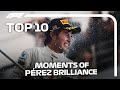 Top 10 Moments Of Sergio Perez Brilliance