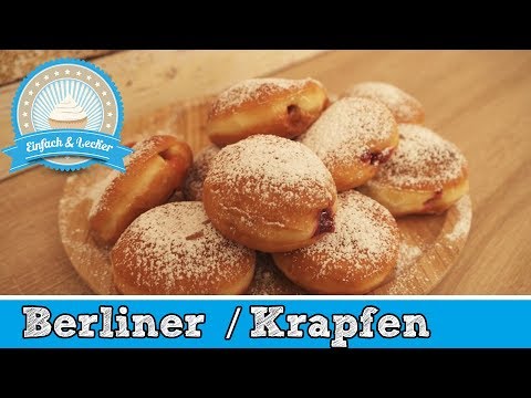 Berliner Krapfen selber machen - einfaches Rezept 🍓
