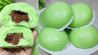 Download lagu Simple recipe for soft, smooth pandan bakpau that doesn't wrinkle or shrink mp3