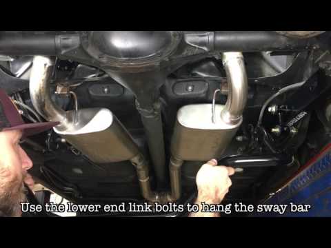 How to Install The Hotchkis Rear Sway Bar, 2282R