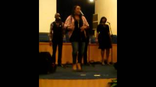 Tasha Page Lockhart singing "I've Got Joy"