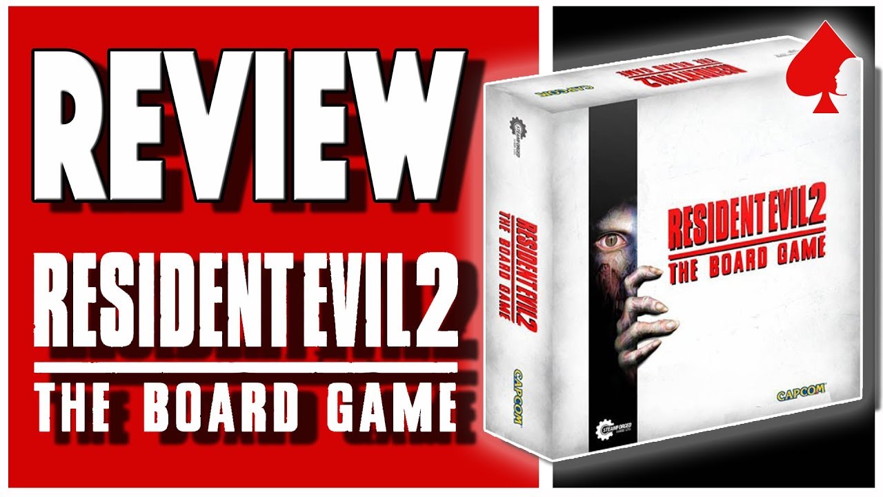 Resident Evil 2 The Board Game Review - Steamforged