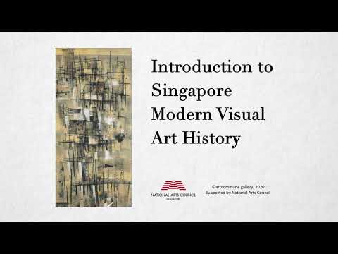Cursos de arte feitos on-line | Introdução à história da arte visual moderna de Cingapura [Parte 1 de 4]