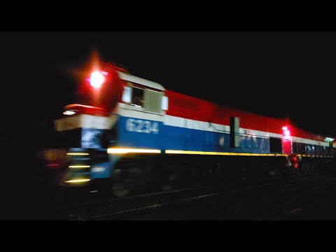 [4K] Tren cargado de NCA con destino a Rosario pasando por Marcos Juárez!!!!!!