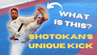 How to Use this Unique Shotokan Karate Kick - “Yoko Geri Keage”