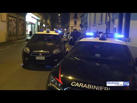 2018-01-29 PRATO - LA FESTA DI 30 STRANIERI DEGENERA, CAOS IN VIA ROMA