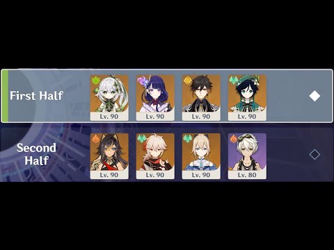 3.4/3.5 Spiral Abyss, Archons & Dehya Hypercarry - (Floor 12, 9★)