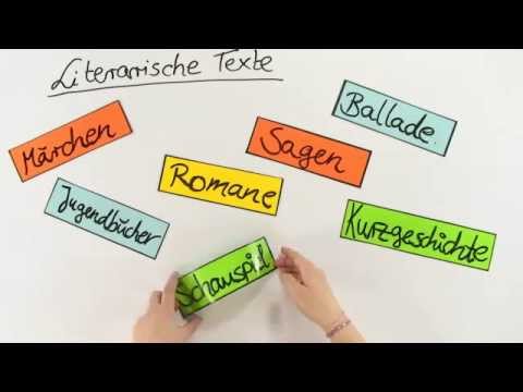 Deutsch: Literarische Texte | Deutsch | Literatur