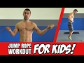 Fun Jump Rope Workout for Kids (or beginners)