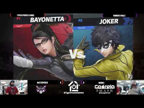 Panda Smash Monday 9/23/19 - MasterPerch(Bayonetta) VS Nandez(Joker/Falco) - Winners Semis