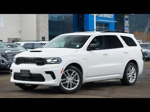 2025 Dodge Durango R/T AWD in White for sale at Salmon Arm Chevrolet Buick GMC in Salmon Arm, BC