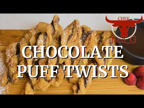 Nutella Puff Pastry Twists & Rich Indulgent Chocolate Sauce - Puff Pastry Series Episode 3 - How To