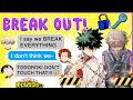 Deku And The BakuSquad Are LOCKED UP BNHA Texts MHA Chat