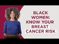 Black Women Know Your Breast Cancer Risk