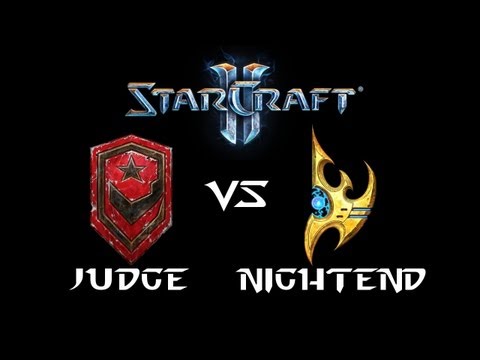 StarCraft 2 - Judge [T] vs NightEnD [P] (Commentary)