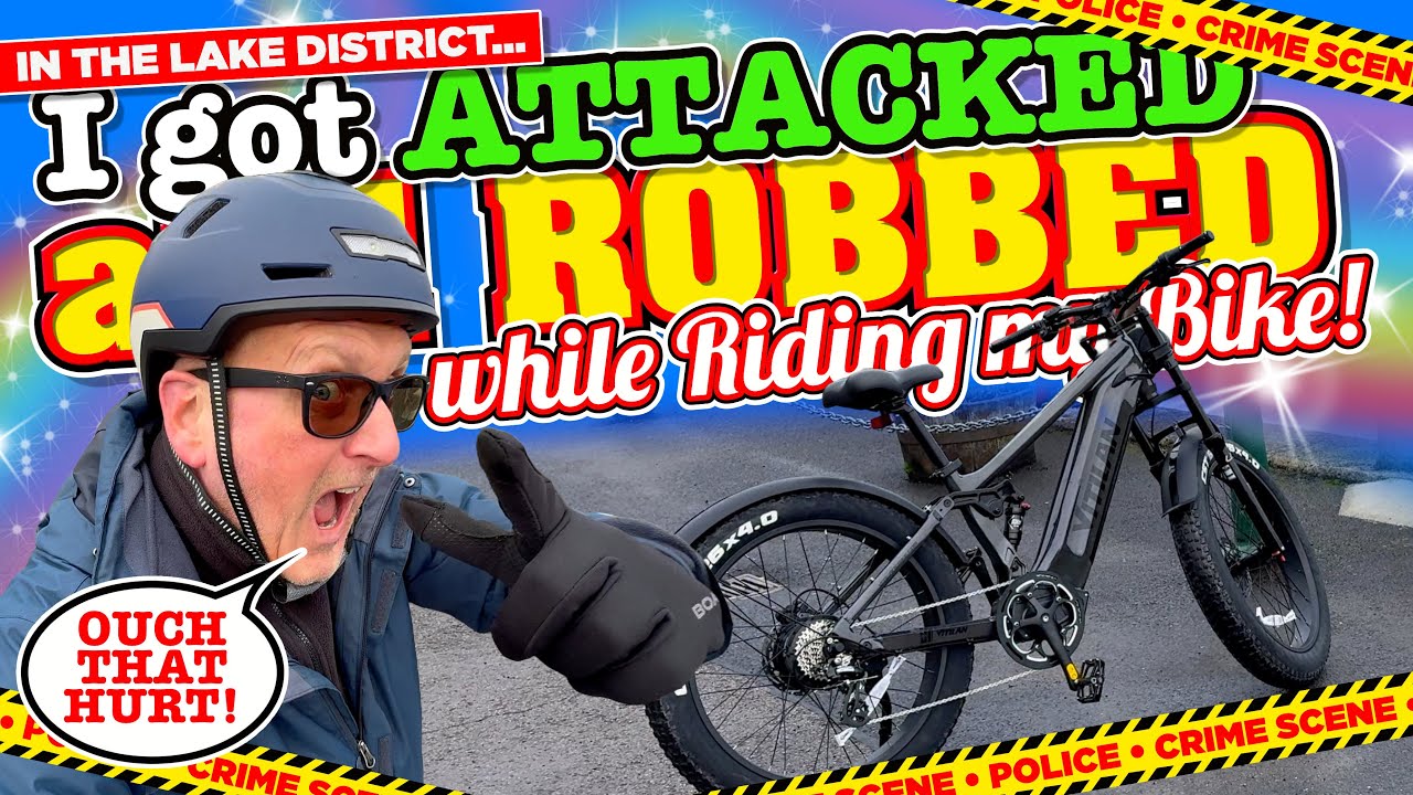 I GOT ATTACKED and ROBBED while RIDING my Vitilan T7 Pro E-Bike in The Lake District!