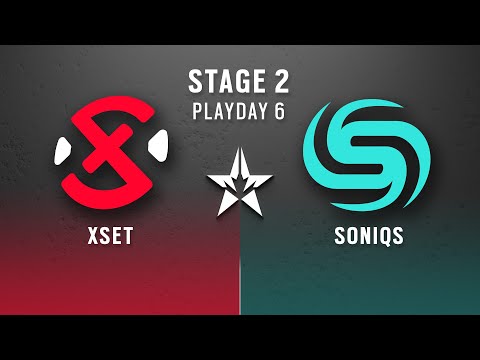 XSET vs Soniqs // North American League 2022 - Stage 2 - Playday #6