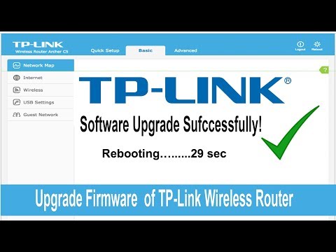 Upgrade Firmware  of TP Link Wireless Router Video