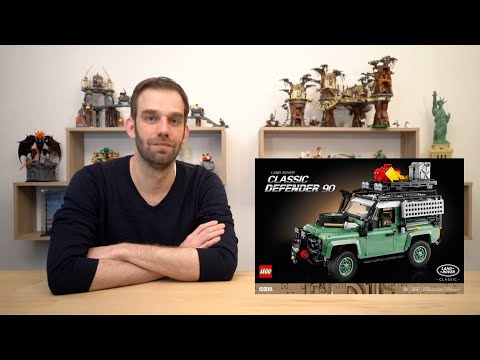 Bauen mit Spezi: Lego Icons 10317 Land Rover Classic Defender 90 Creator Expert D90