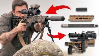 This Covert Sniper Rifle fits in a laptop case; B4 Armory Concealable Sniper System
