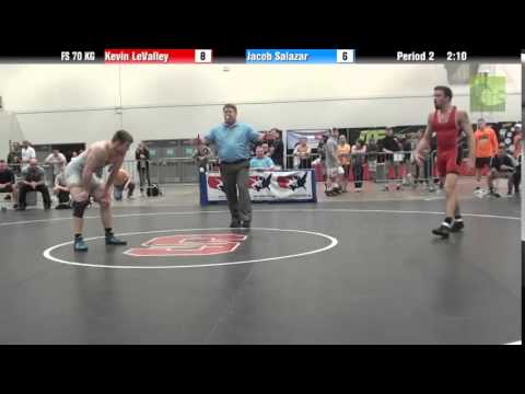 Mens FS FS 70 KG - Kevin LeValley vs. Jacob Salazar
