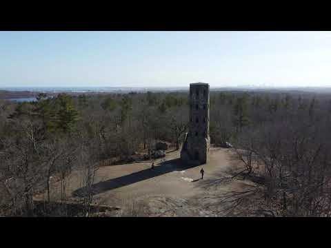 Lynn Woods Stone Tower - Lynn, MA 4K