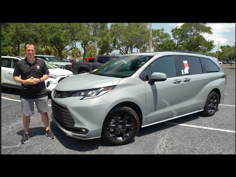 The 2025 Toyota Sienna Woodland Edition the MOST fuel efficient AWD minivan!