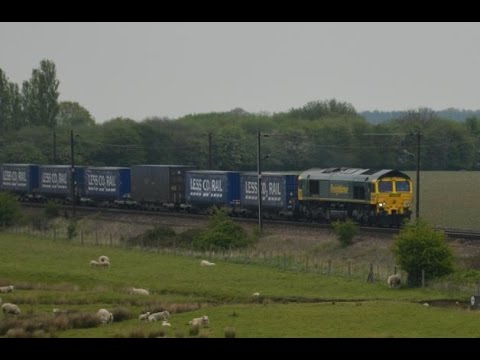 Diverted 66566 ~ 4M27 Coatbridge F.L.T to Daventry 29/04/2017
