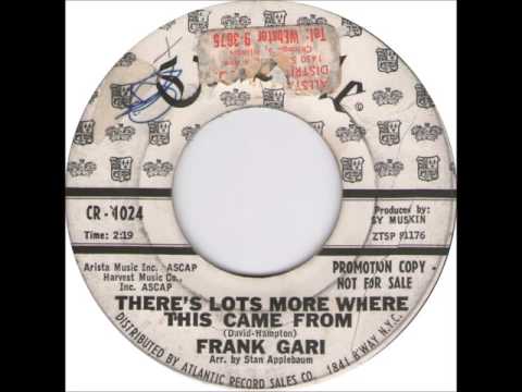 Frank Gari - There's Lots More Where This Came From