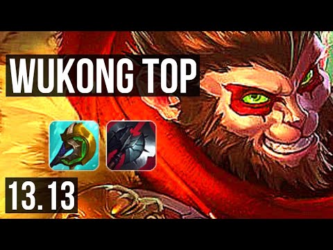 WUKONG vs MORDE (TOP) | 7/0/6, 700+ games, 1.0M mastery, Godlike | EUW Master | 13.13