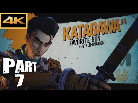 Borderlands 3 - 4k Walkthrough Gameplay - Part 7 - Katagawa Jr.
