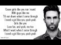 Maroon 5 - GIRLS LIKE YOU (Lyrics) ft. Cardi B