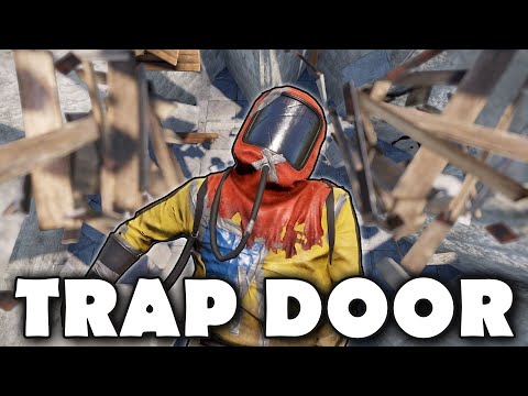 I Created The LARGEST TRAP DOOR In Rust | RUST TRAP BASE