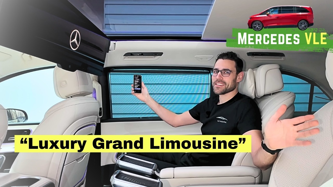 The 2026 Mercedes VLE That Defines the Luxury Van Segment!