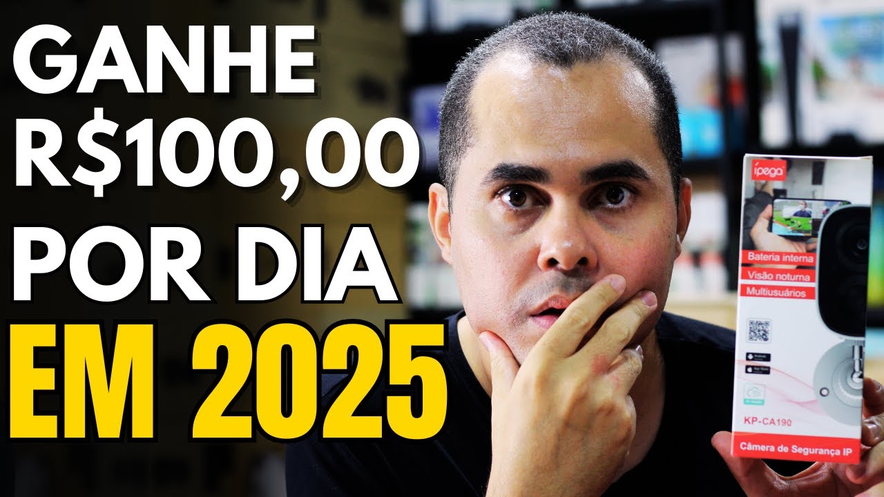 How to earn R$100.00 per day in 2025 working from home! What to sell on Shopee and MercadoLivre 2025