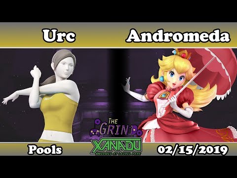 The Grind 64 Urc (Wii Fit Trainer) vs Andromeda (Peach) Pools