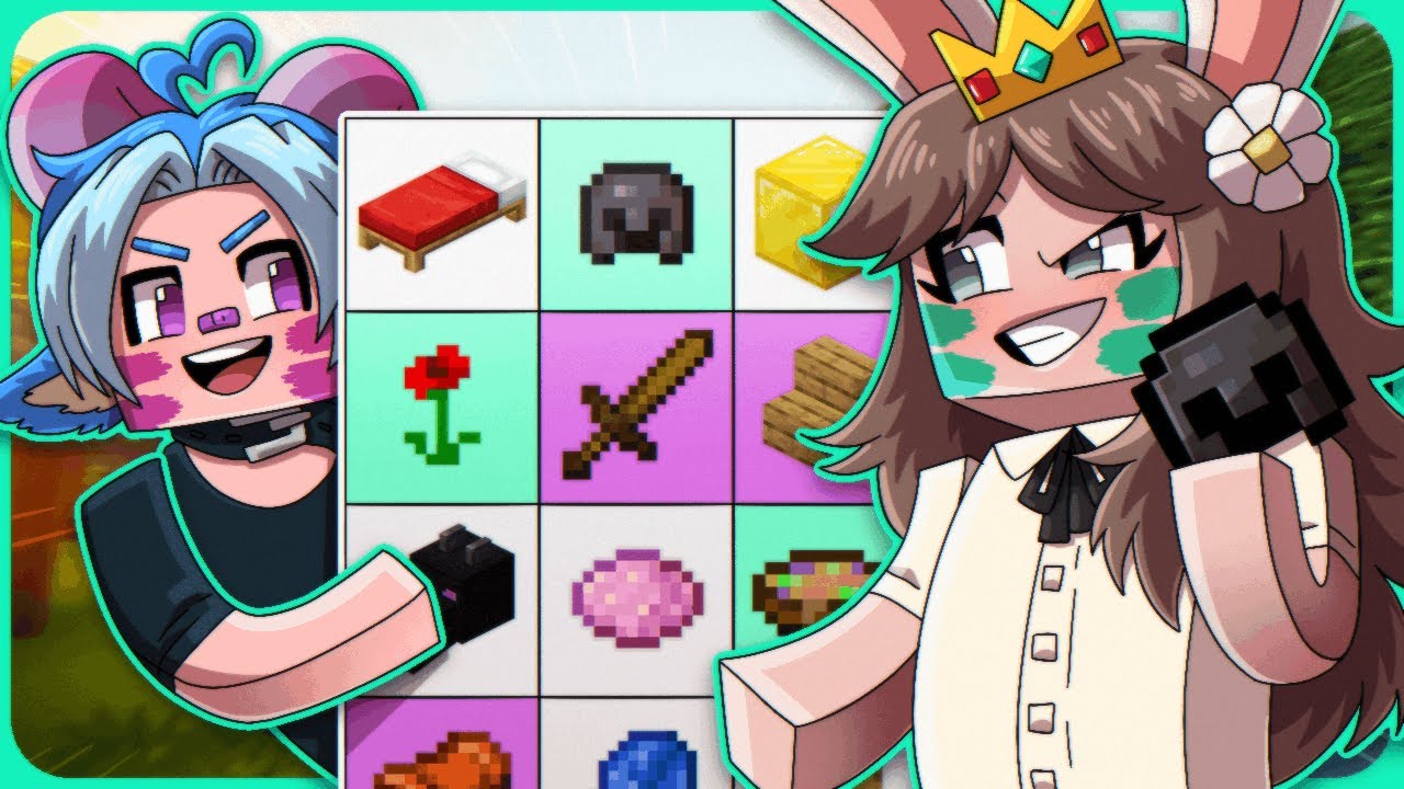SIRI WINS A KISS | MINECRAFT BINGO RACE