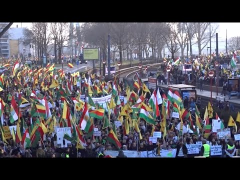 „Stoppt den Völkermord an den Kurden“ Demonstration vom 24. Januar 2026 in Köln – Deutschland