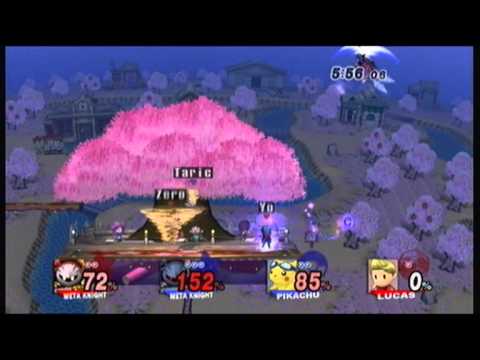 Dani & Pepo (Lucas & Meta Knight) Vs.Marcbri & Miquel0123 (Meta Knight & Pikachu) 1