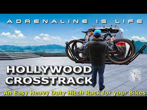 The Best Hitch Bike Rack for Cyclists? CrossTrack by Hollywood Racks.