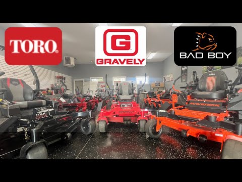 Top 3 Residential Zero Turns 2024? | Deep Dive on Gravely vs Toro vs Bad Boy