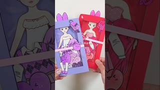 Download lagu Purple💜Red❤️ School look coordination #paperdolls #shorts #paperdoll #paperdoll mp3
