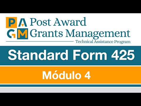 Standard Form 425 Module 4