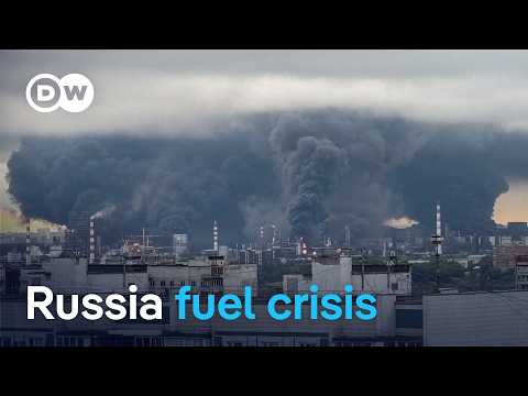 Putin admits to a fuel crisis that could endanger Russia's defenses | DW News