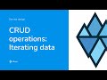 CRUD Operations: Iterating Data
