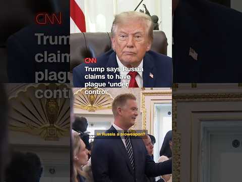 Trump says Russia claims to have plague 'under control'